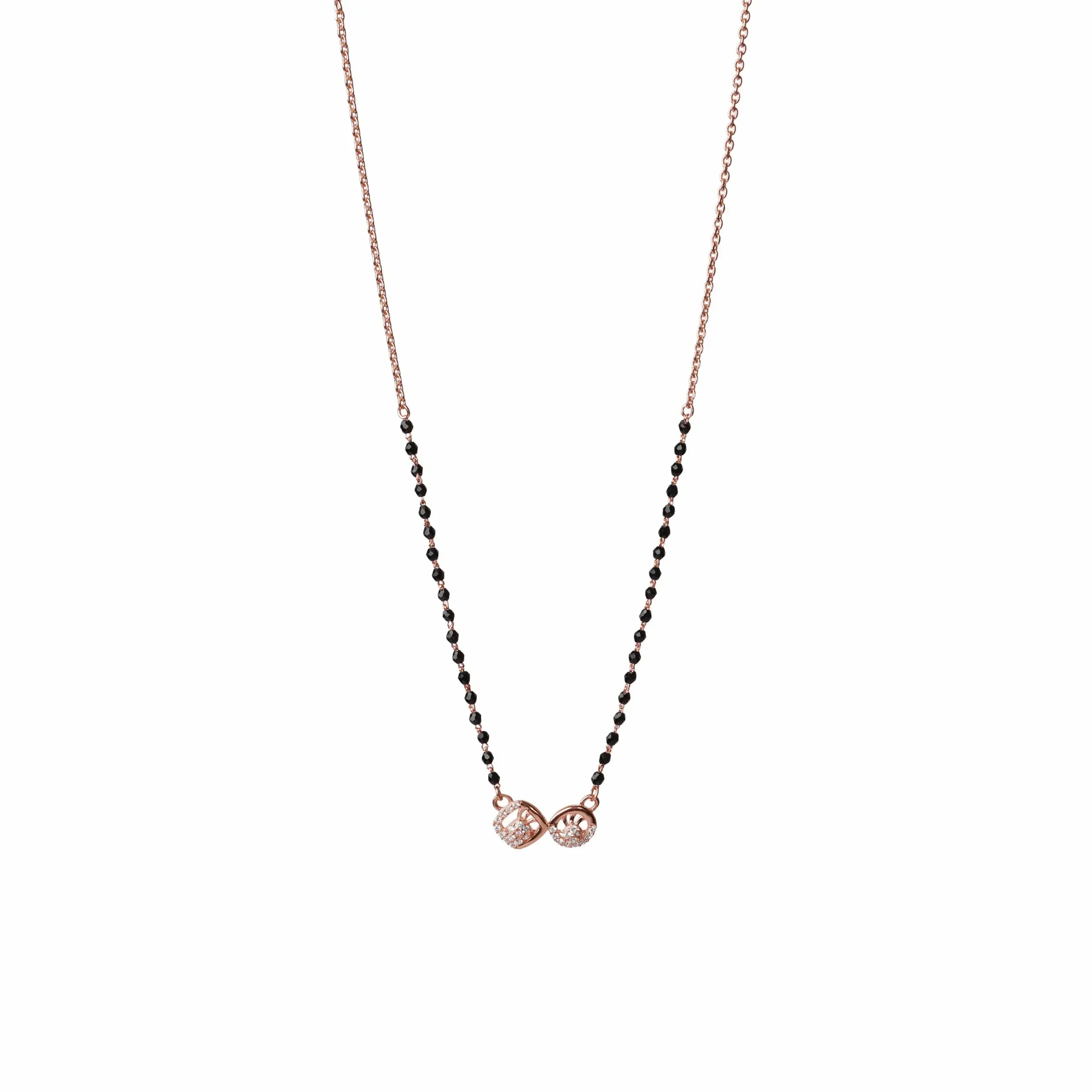 Timeless Infinity Sterling Silver Mangalsutra