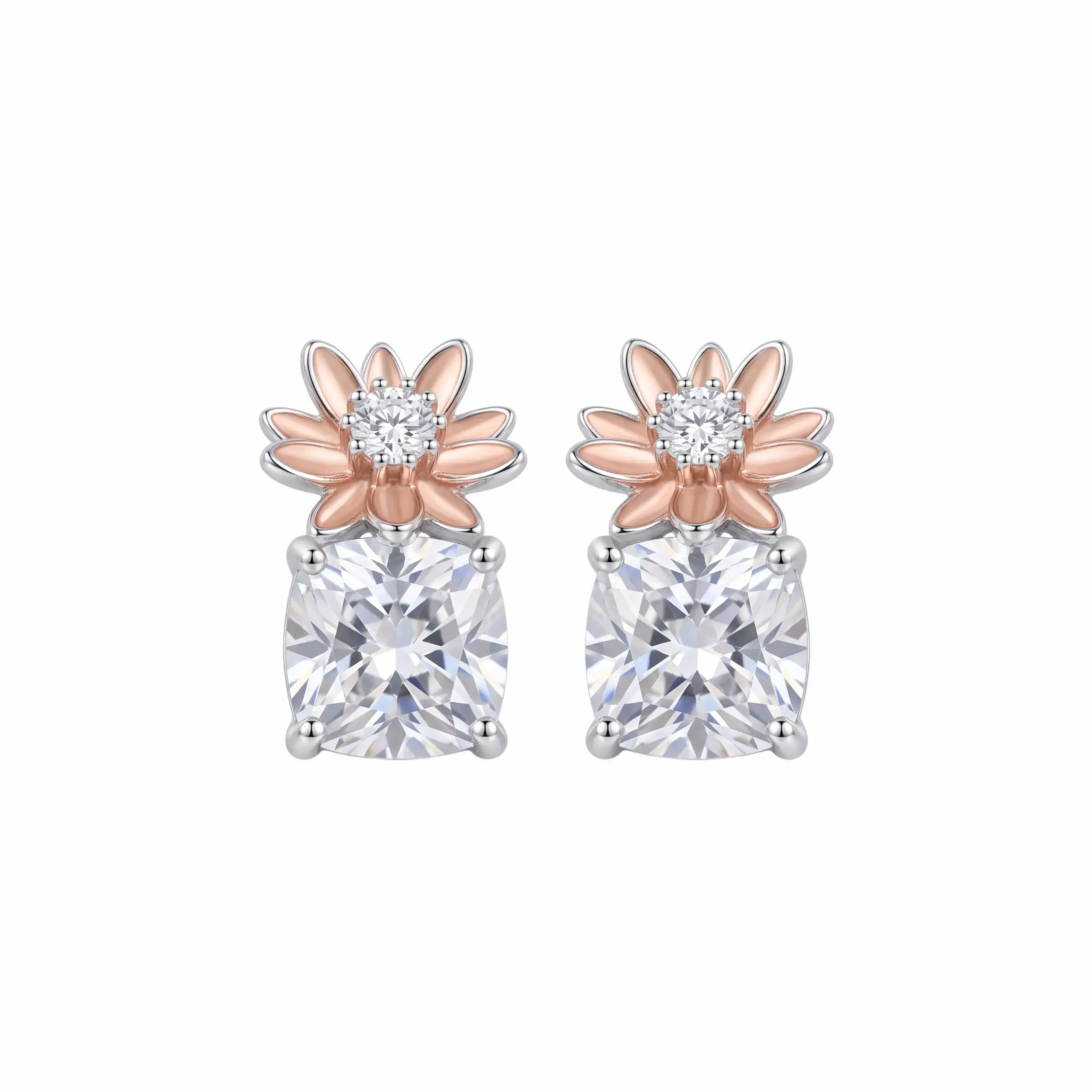 Daisy Bloom Solitaire Earring