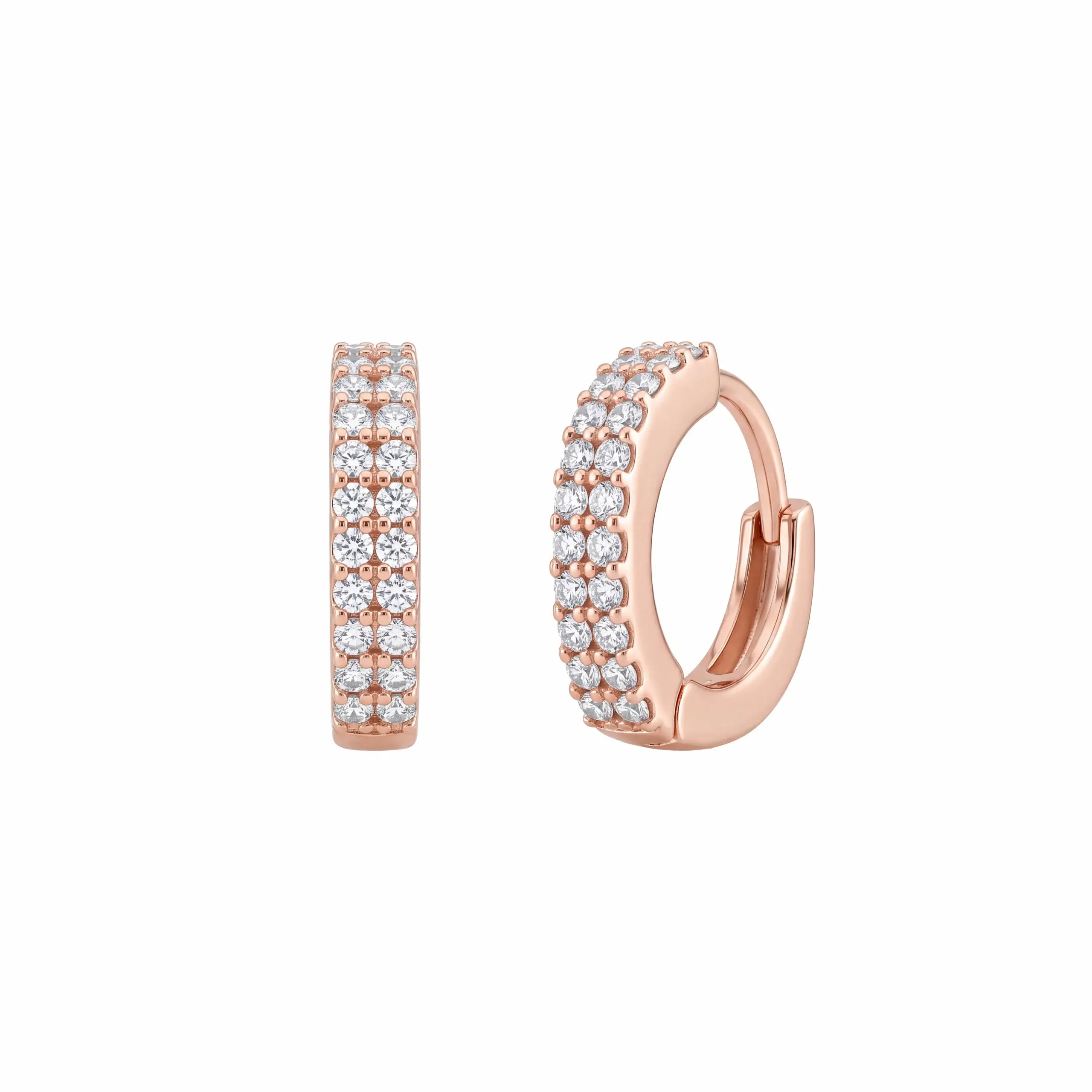 Luna Pave Hoop Earring